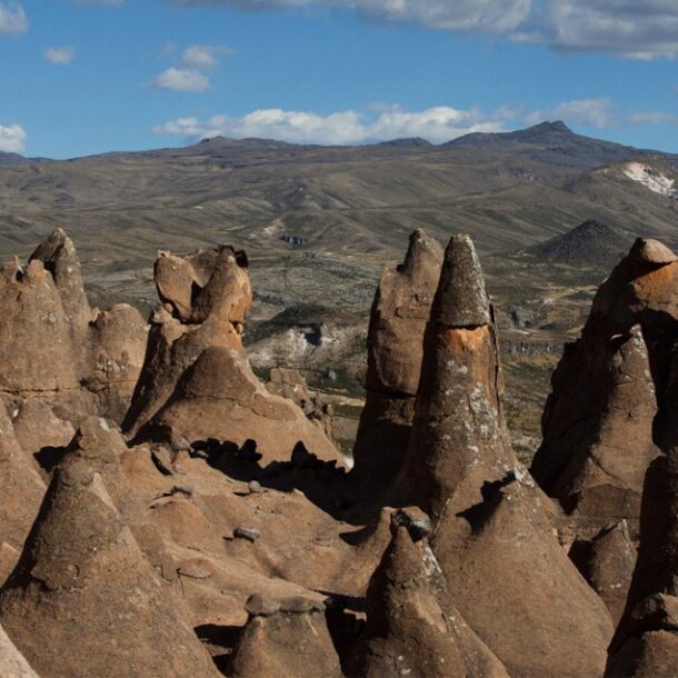 Pampachiri andahuaylas rock formations