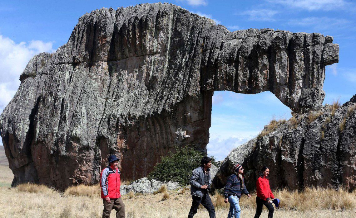 Huayllay festival Huayllay festival rock forest