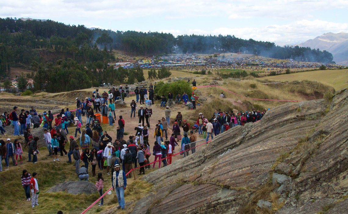 Inti Raymi tourists Inti Raymi tourists