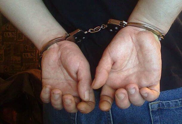 handcuffed