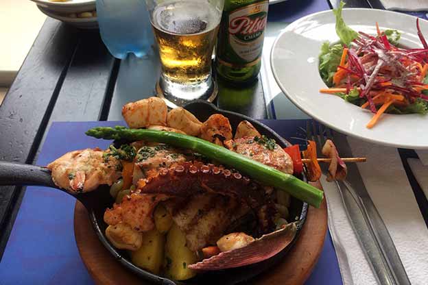 Plate of Mariscos (Sea food)