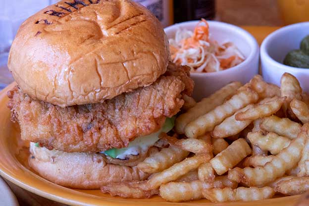 fried chicken sandwich