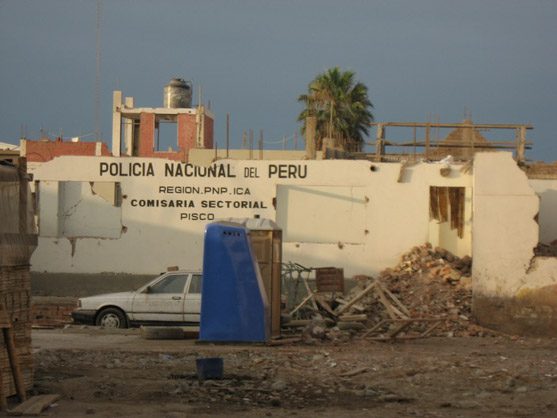 pisco after earthquake