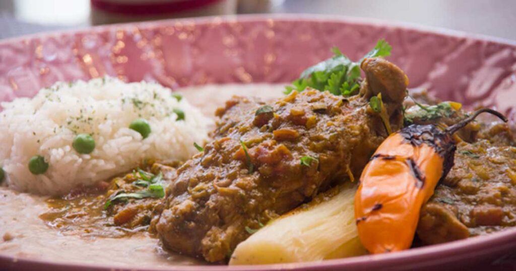 cabrito con frejoles