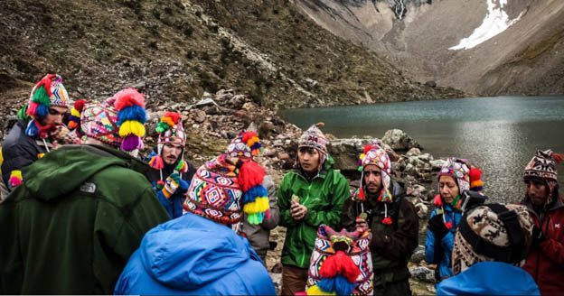 offering to pachamama