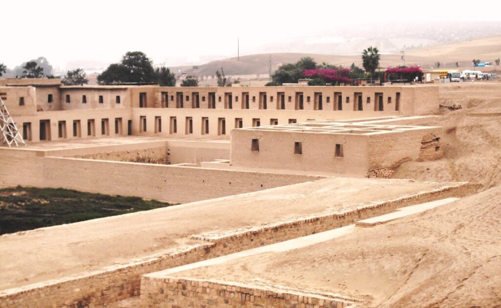 Pachacamac archaological site Peru
