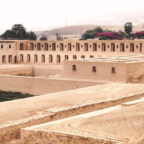 Pachacamac archaological site Peru