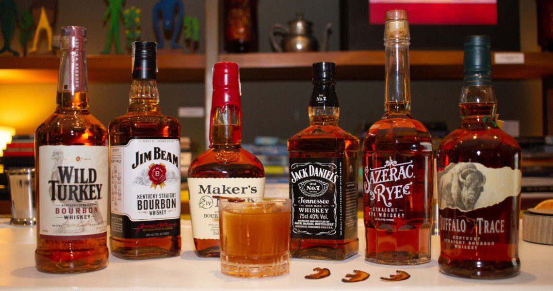 Whiskey all six (1) whiskey meating