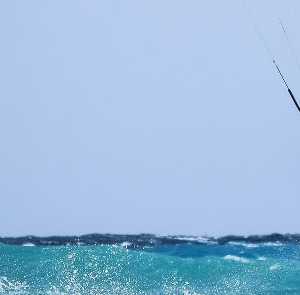 kitesurfing