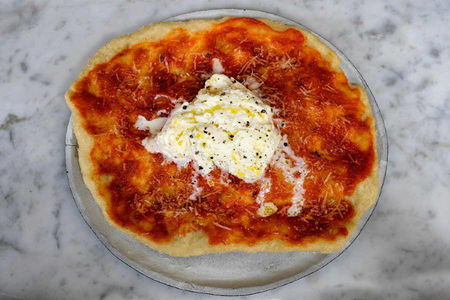 Pizzetta Stracciatella