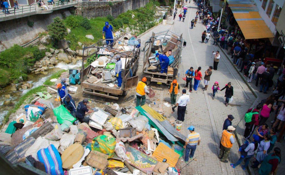 andina machu picchu waste