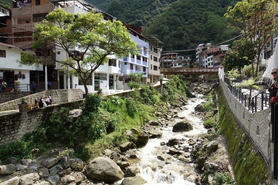 stay in aguas calientes before machu picchu