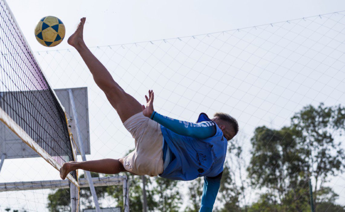 What is Footvolley? Photos from the First International Tournament in Peru