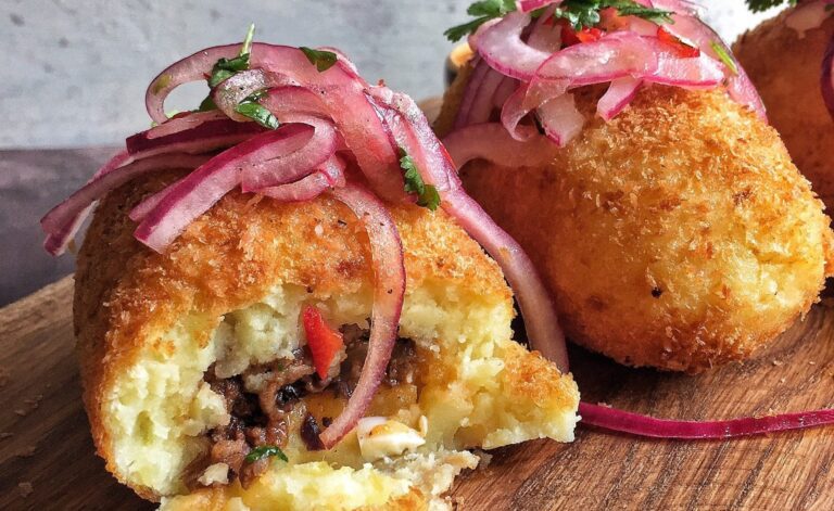 Peruvian papa rellena recipe