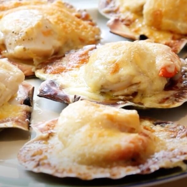 Martin Morales Parmesan Scallops Recipe