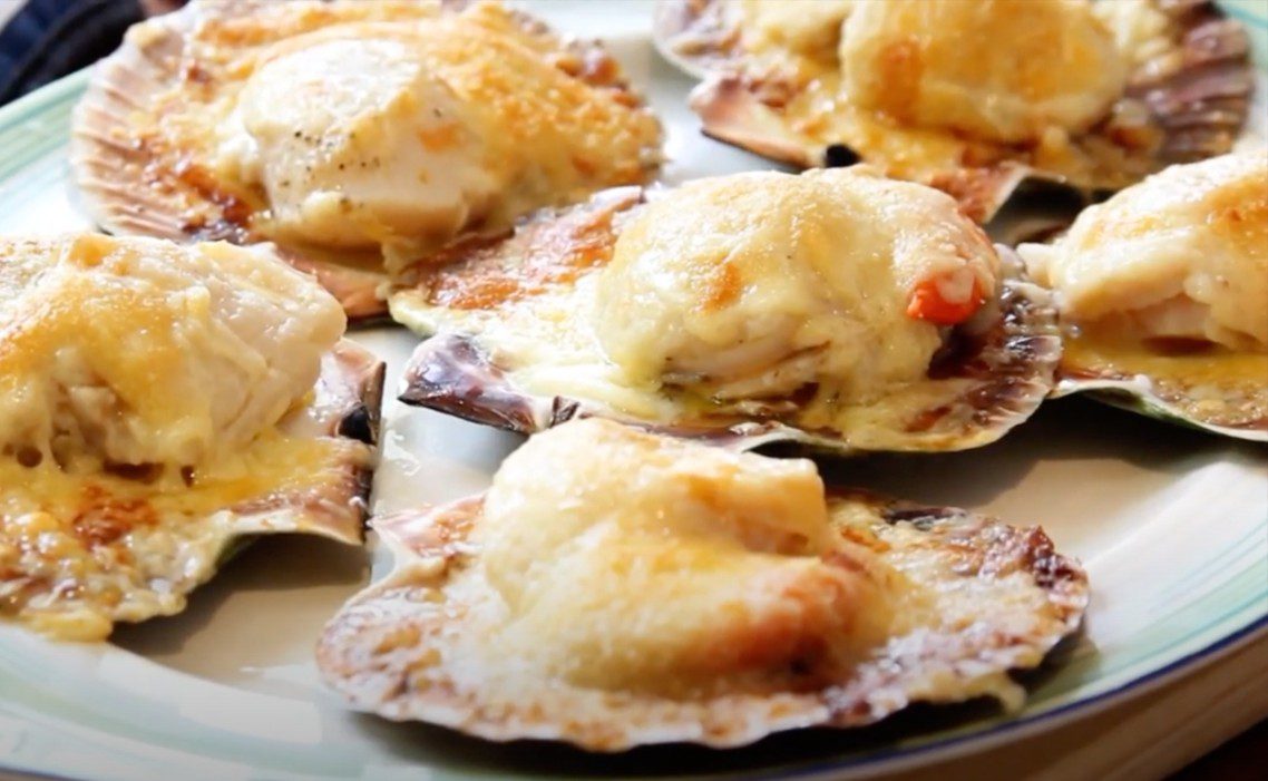 Martin Morales Parmesan Scallops Recipe Martin Morales Parmesan Scallops Recipe