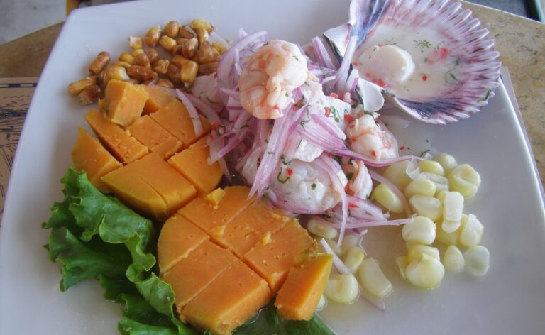Peruvian Ceviche Corn Sweet Potato Side Dishes