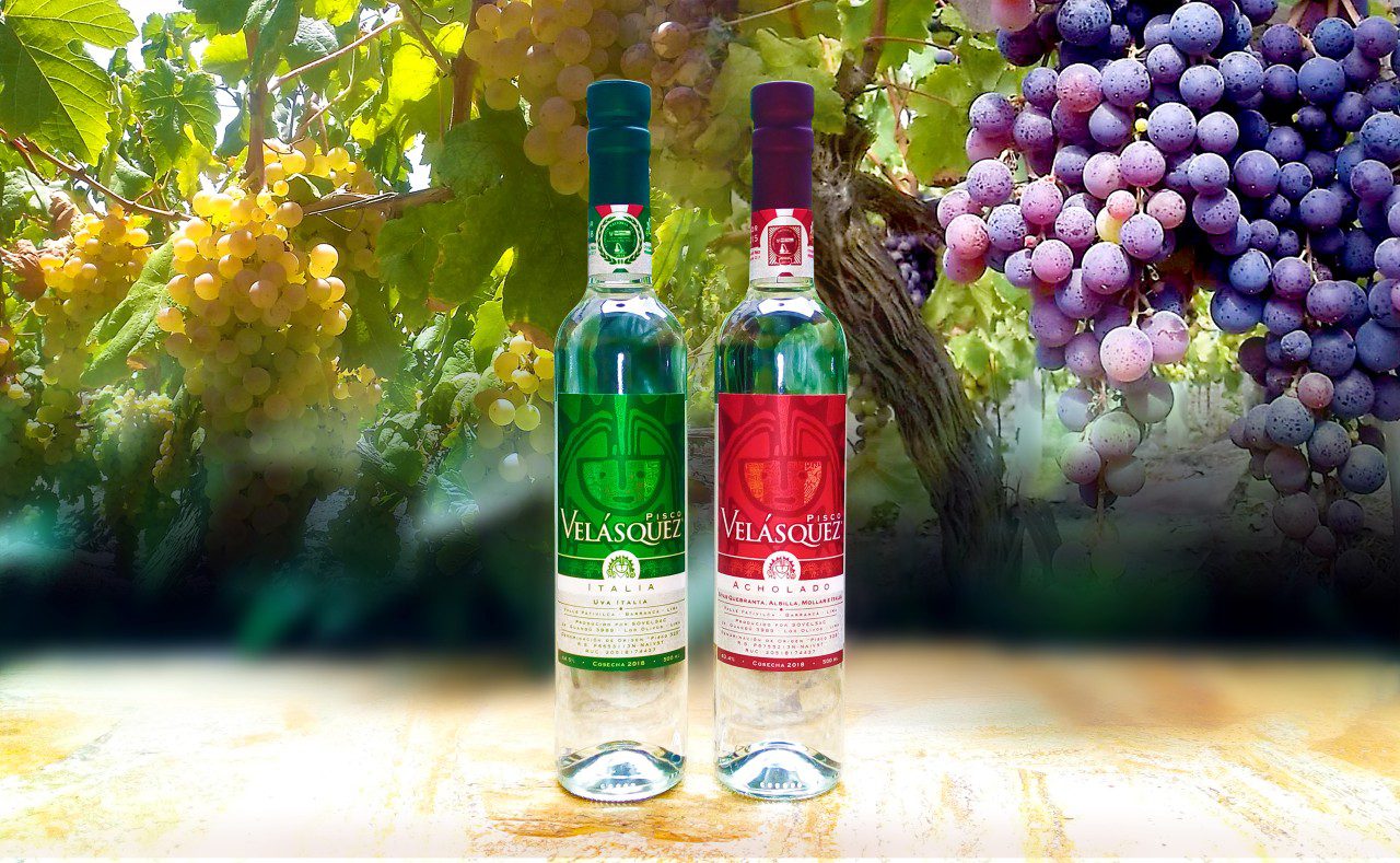Pisco Velazquez Peru Brand American US market Pisco Velazquez Peru Brand American US market