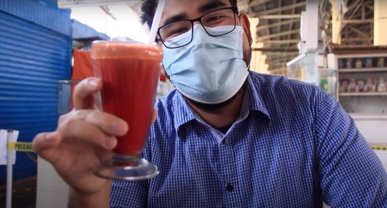 Video tour of Cusco food market