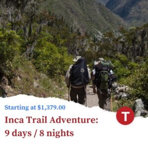 Inca Trail tour Peru