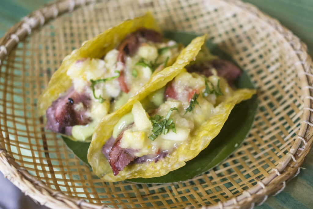 amazonain tacos at huambra