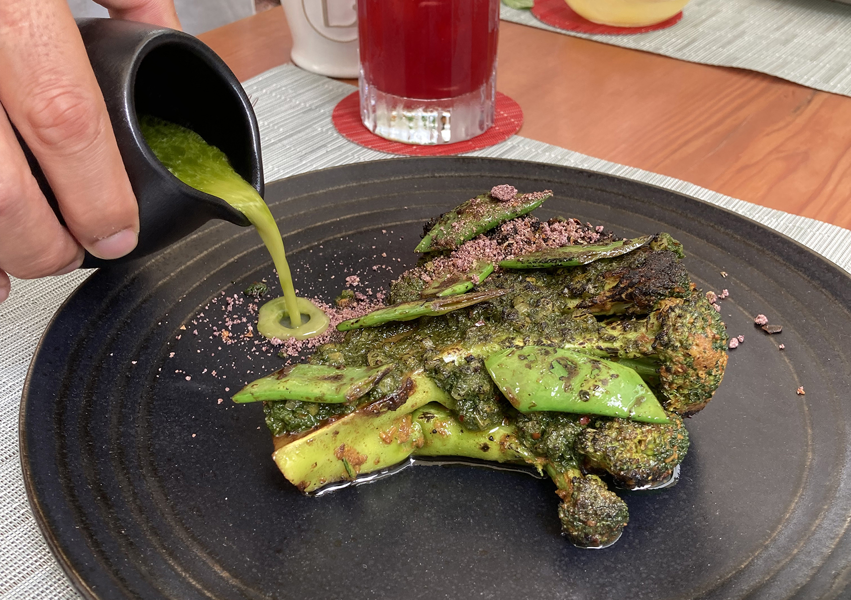 Limaná, Brocoli Steak, part of the Winter menu 2023 | Photo By Daniel Quintero