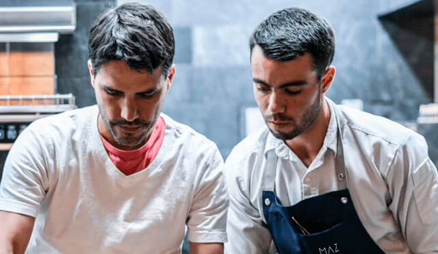 Santiago and virgilio working at Maz restaurant in Japan