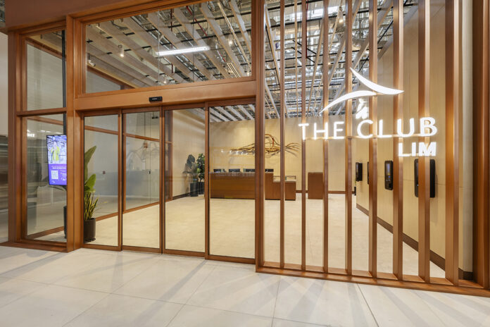The Club door